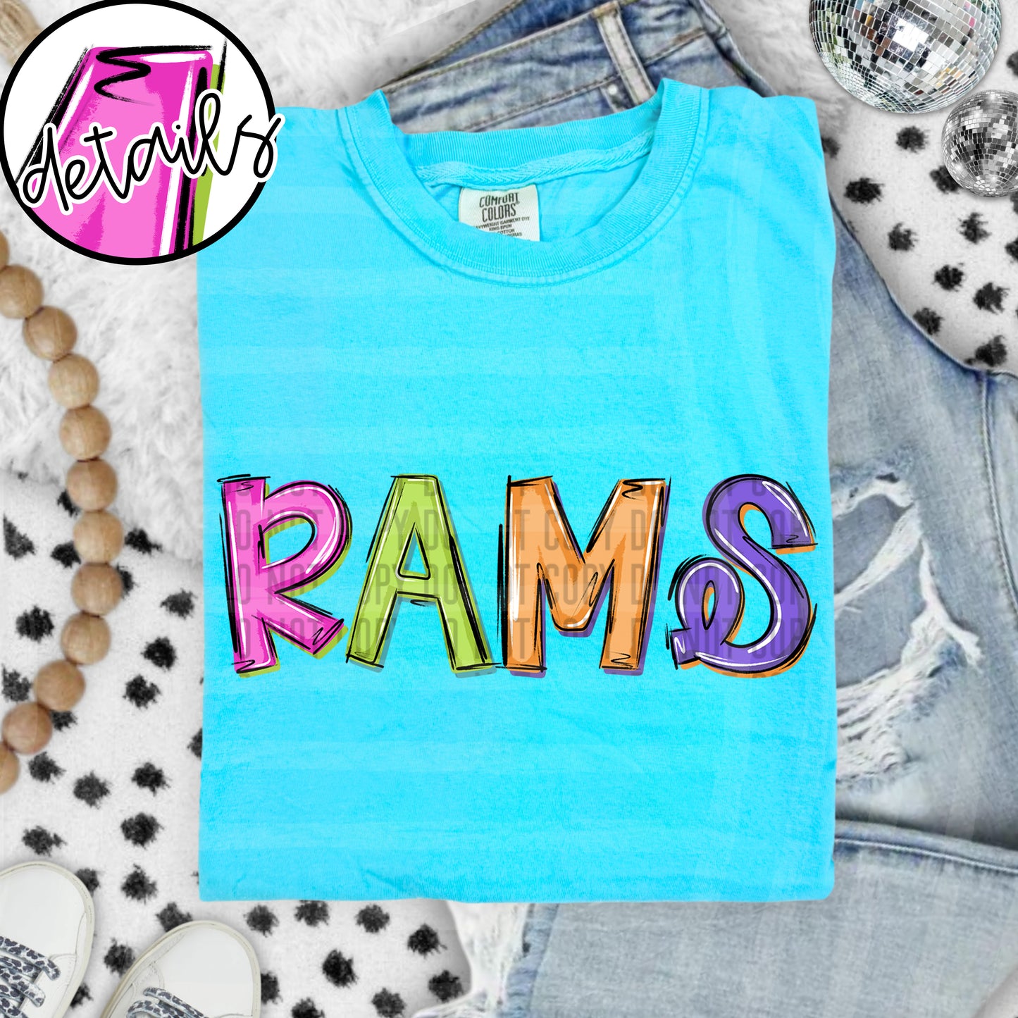 Neon Barbie Stacked - Custom + DROPDOWN - 300 DPI digital download