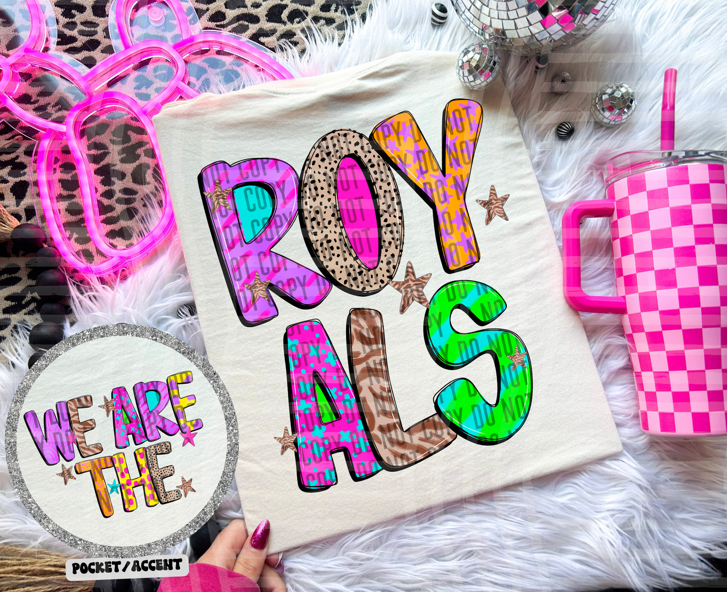 Funky Mix Up - Optional POCKET - Custom + Dropdown  - 300 dpi Digital Download