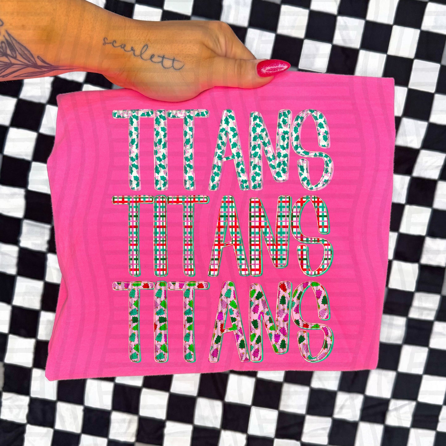 Twinkle Tinsel stacked - Dropdown - 300 DPI Digital download