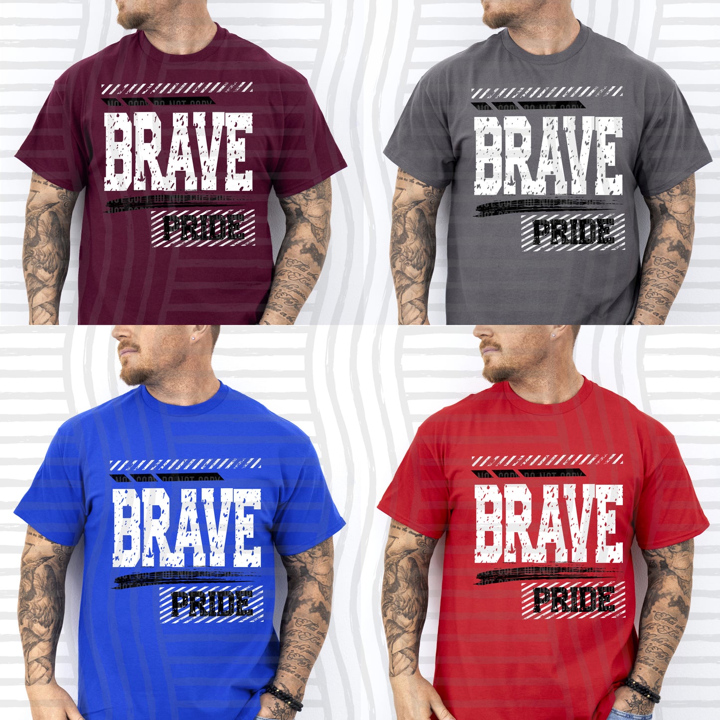 BW Grunge Pride -  Custom + Dropdown - 300 dpi Digital Download