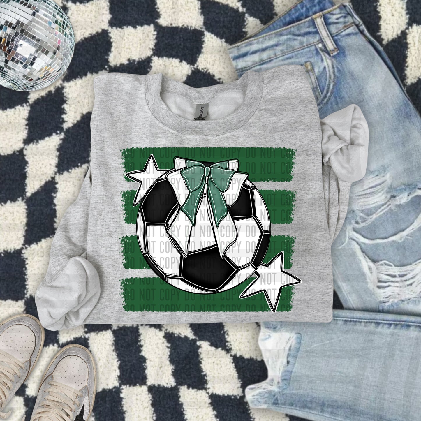 SOCCER BOW CC 2608-0011 - Color Dropdown Digital Download 300DPI PNG FILE