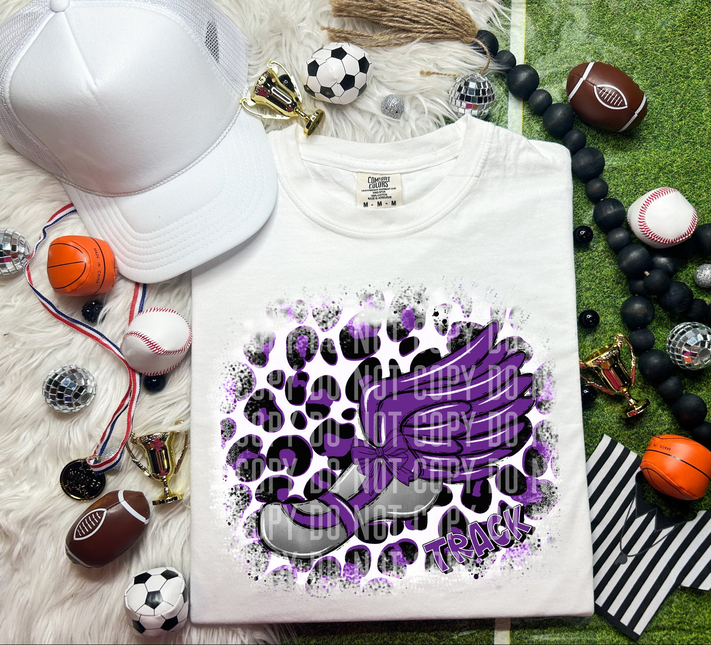 Leopard Coquette Sports Color Dropdown Digital Download 300 DPI PNG