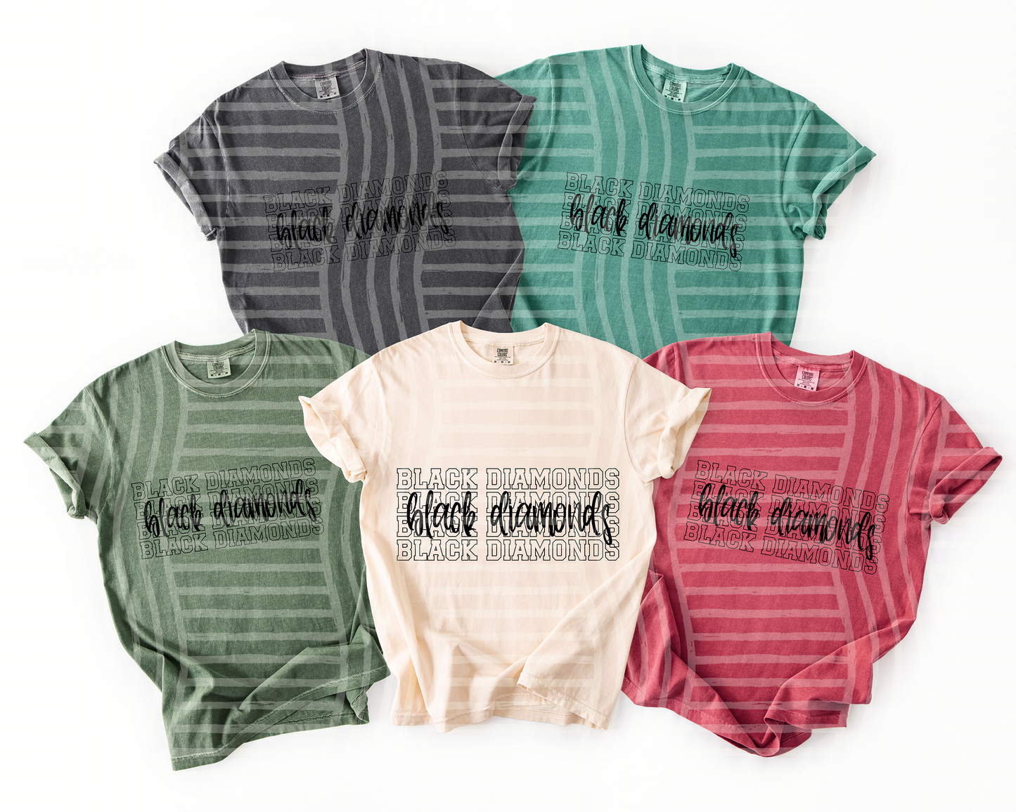 Simple Stacked outlined - Custom + DROPDOWN - 300 DPI digital download