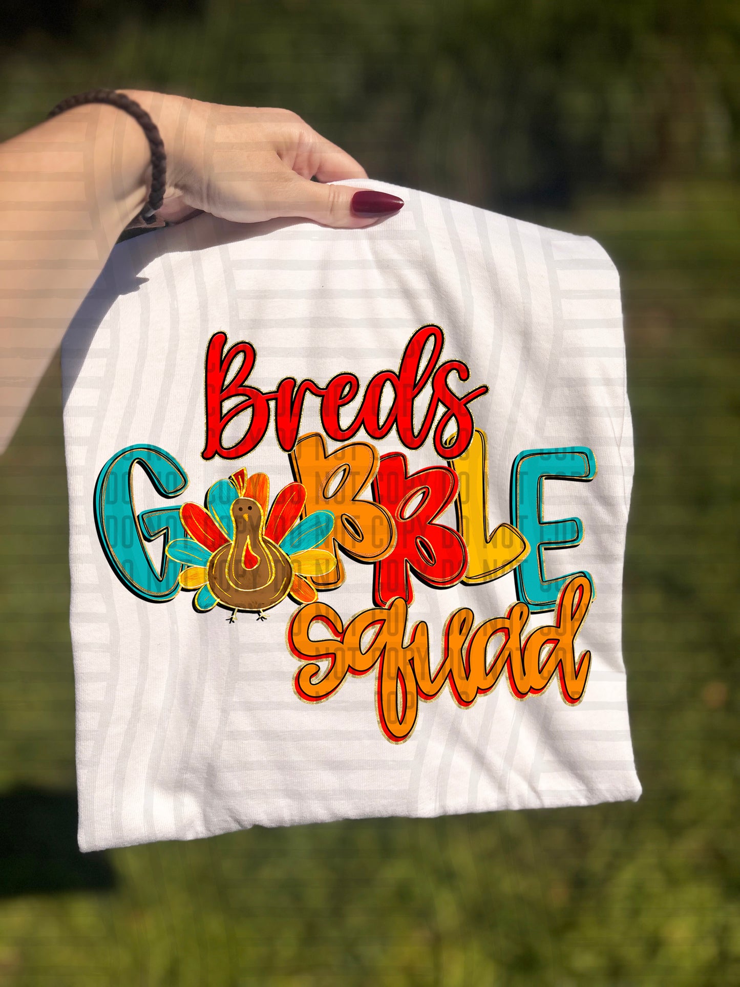 GOBBLE SQUAD MASCOTS - 300 dpi Digital Download