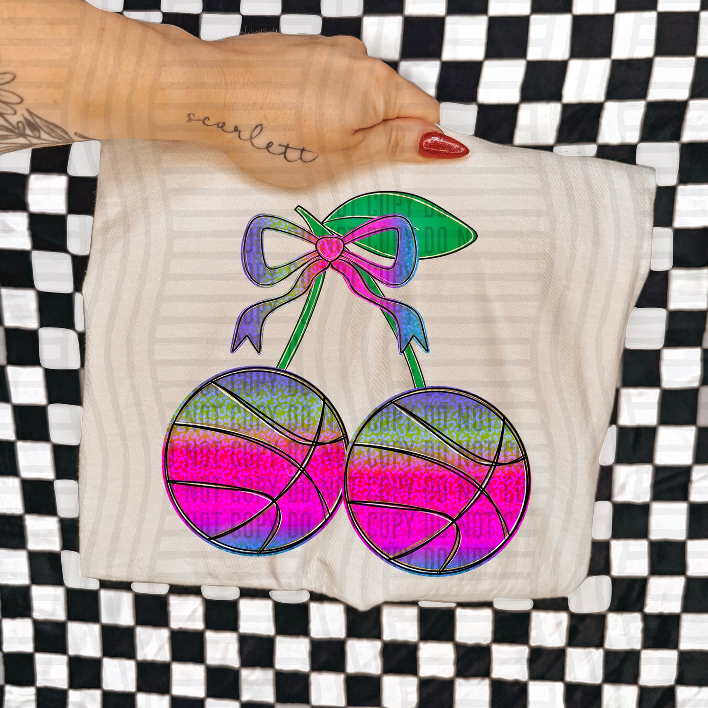 Rainbow Basketball Sayings - Choose DESIGN 300DPI PNG FILE