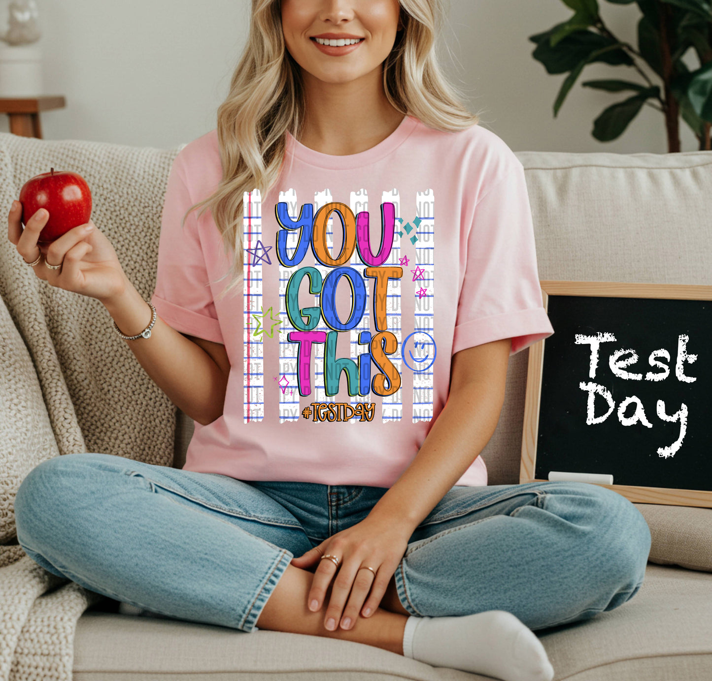 Test Day - Choose DESIGN - Digital Download 300DPI PNG FILE