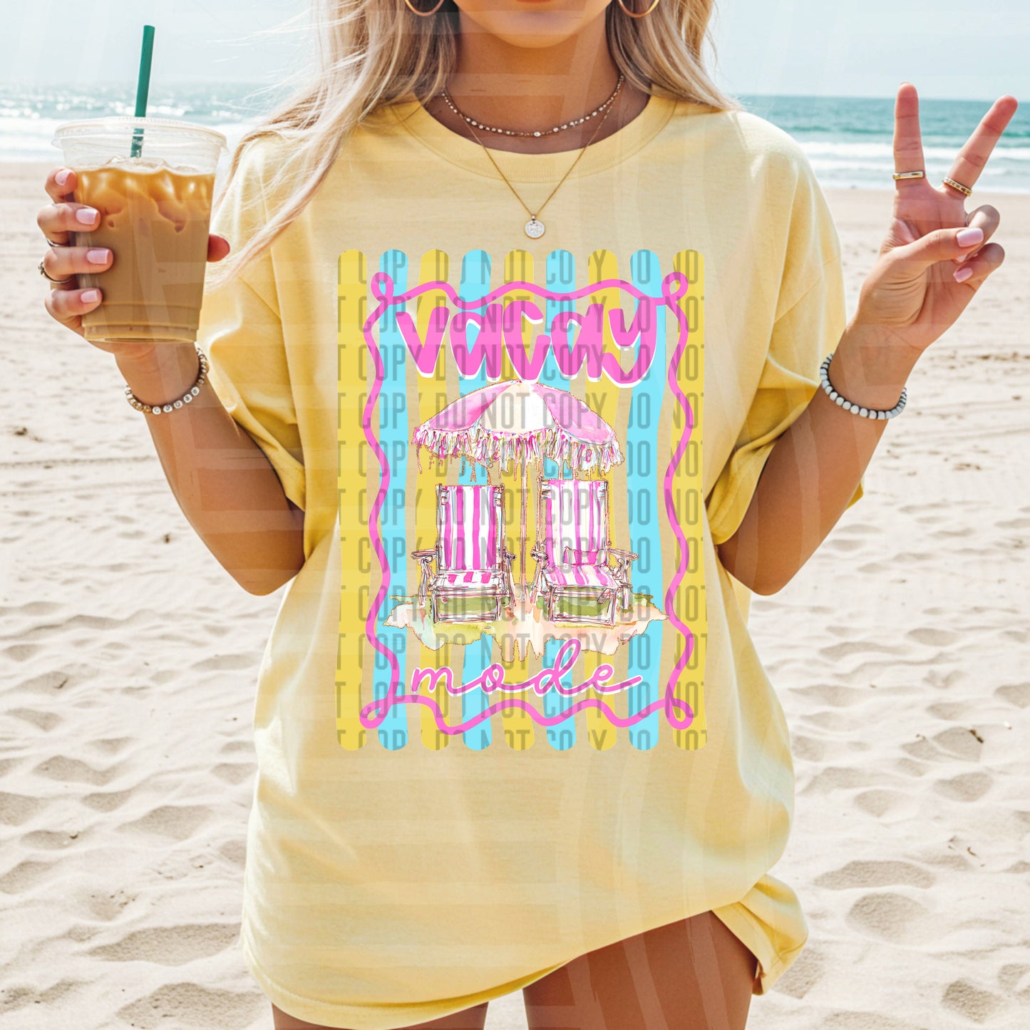 Vacay mode -  Digital Download 300DPI PNG FILE
