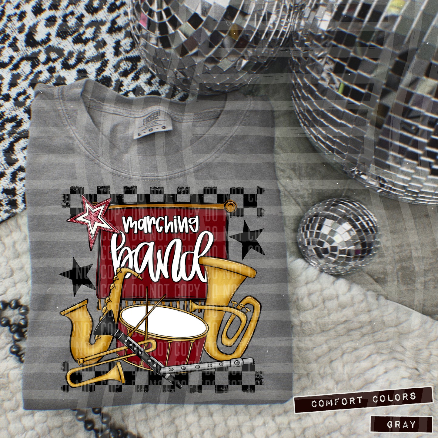 Band Collage - Can add names - not for digital resale- Color Dropdown Digital Download 300DPI PNG FILE