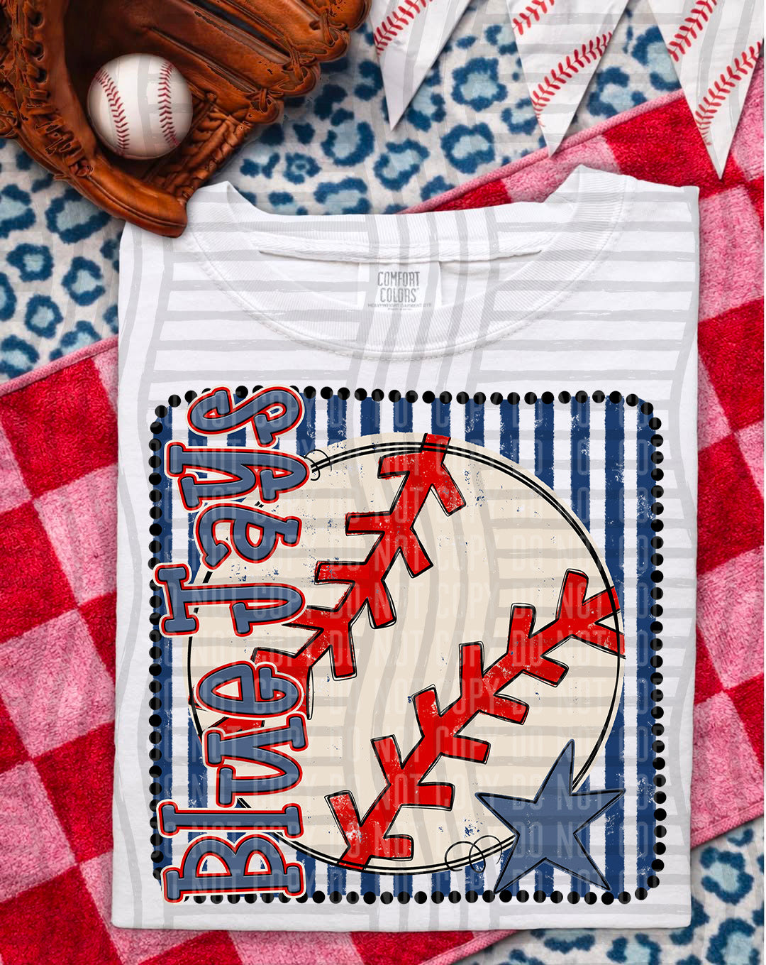 Baseball RWB Framed -  Custom + DROPDOWN - 300 DPI digital download