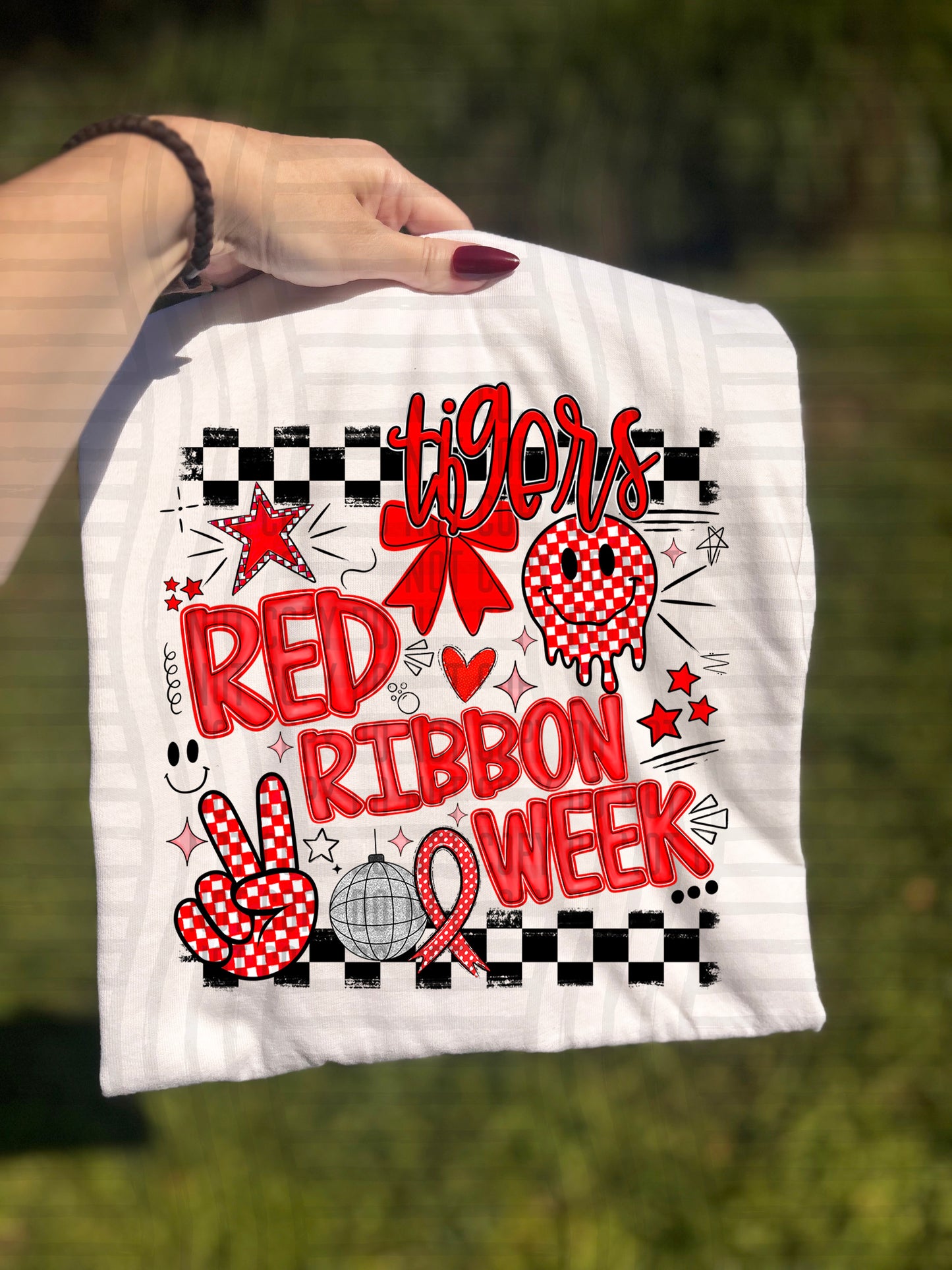 RED RIBBON WEEK - 300 dpi Digital Download