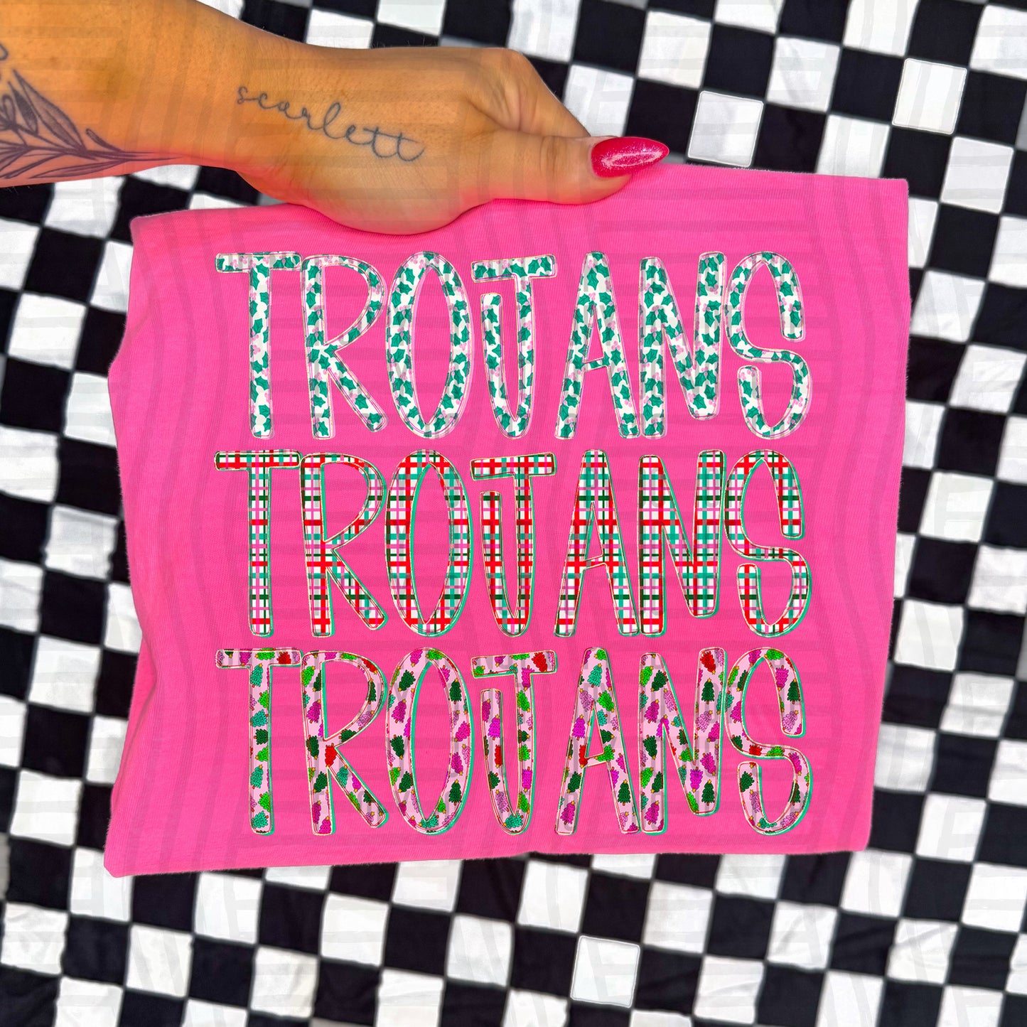 Twinkle Tinsel stacked - Dropdown - 300 DPI Digital download