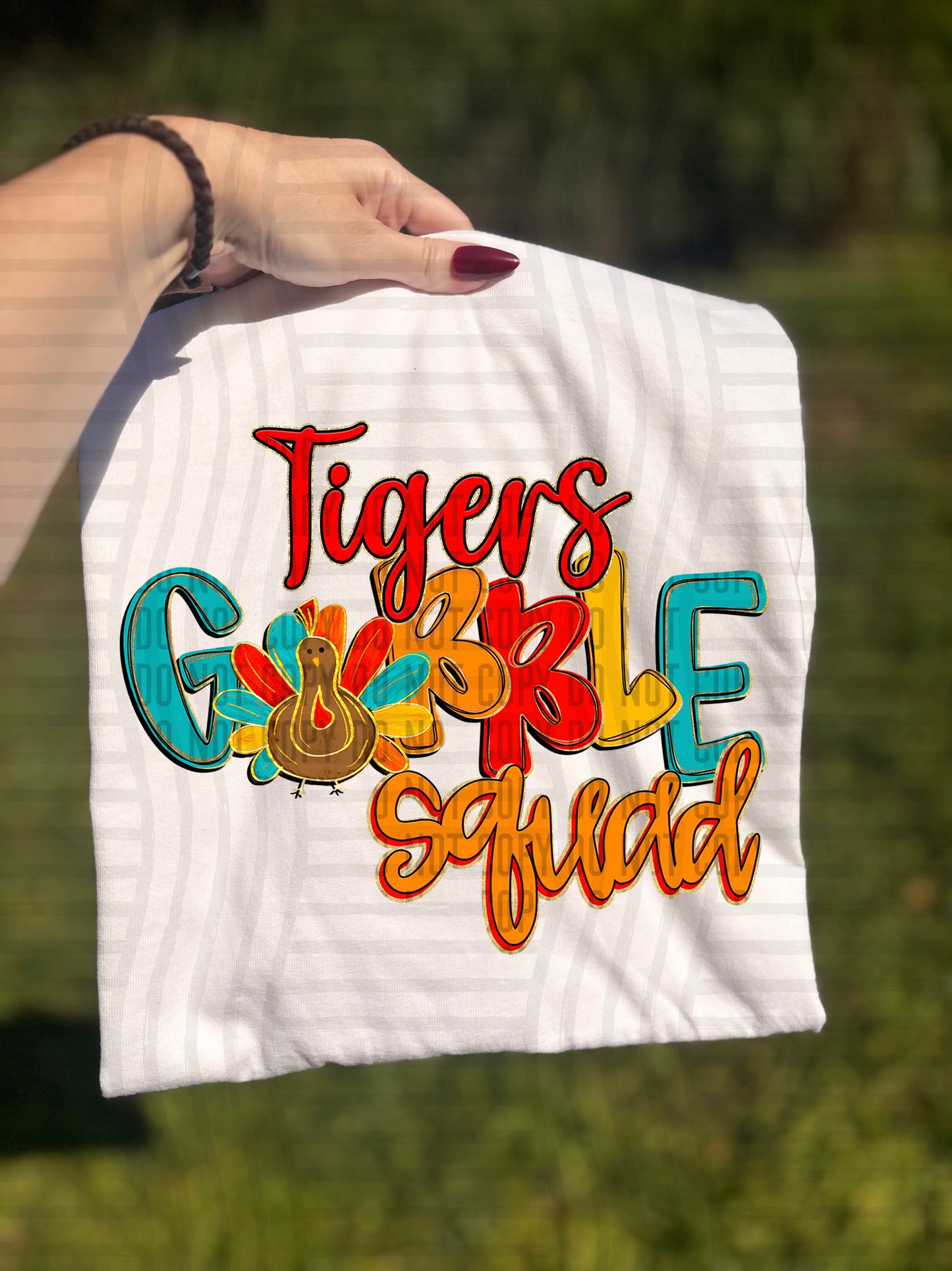 GOBBLE SQUAD MASCOTS - 300 dpi Digital Download