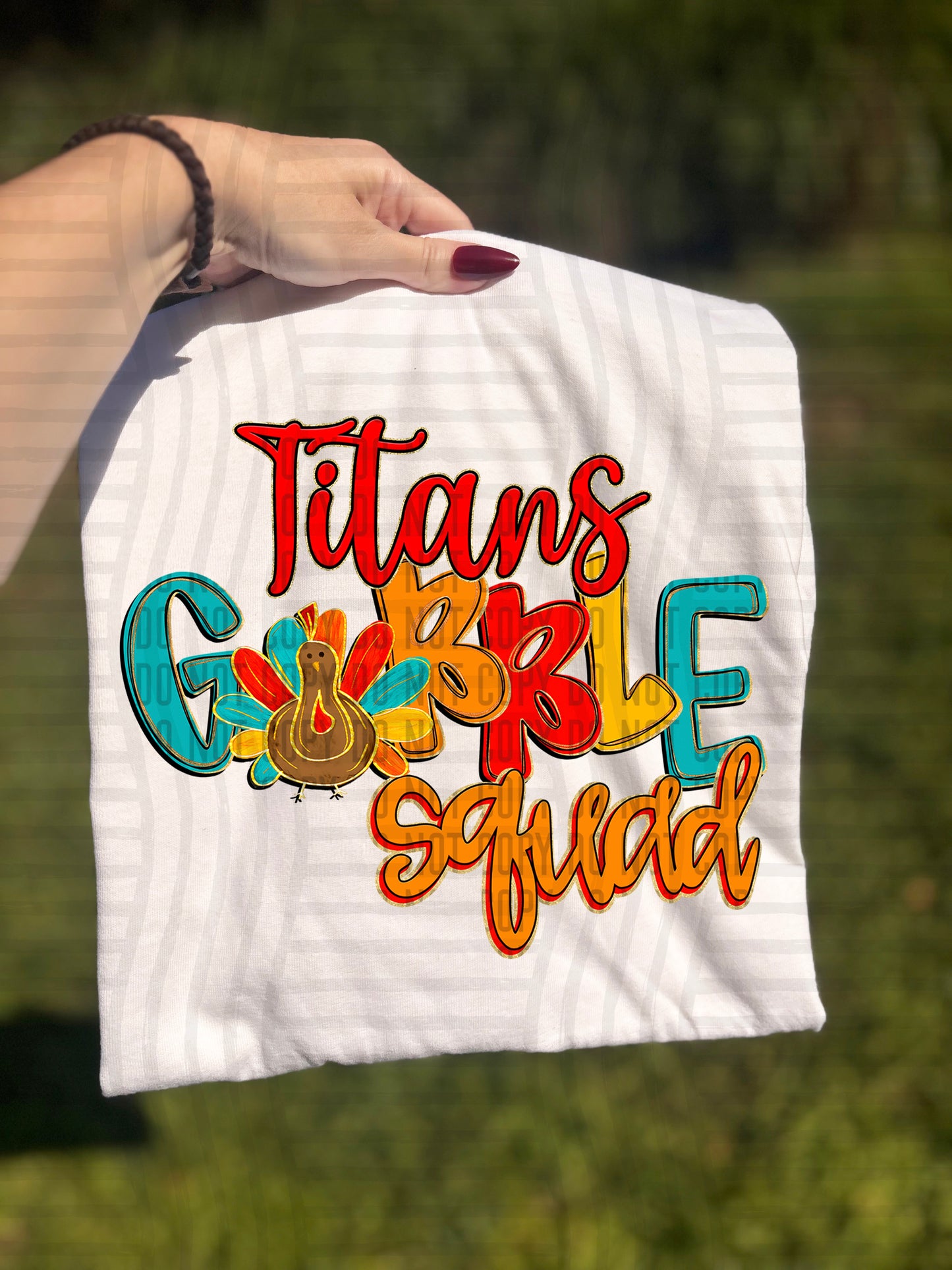 GOBBLE SQUAD MASCOTS - 300 dpi Digital Download