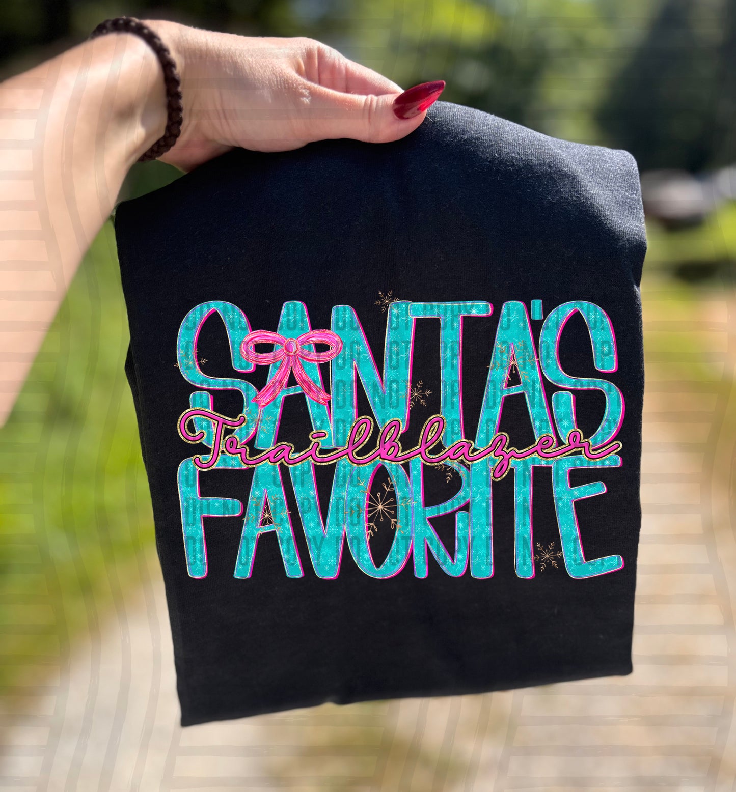 Santa'sFav Mascot Dropdown - Digital Download 300DPI PNG FILE