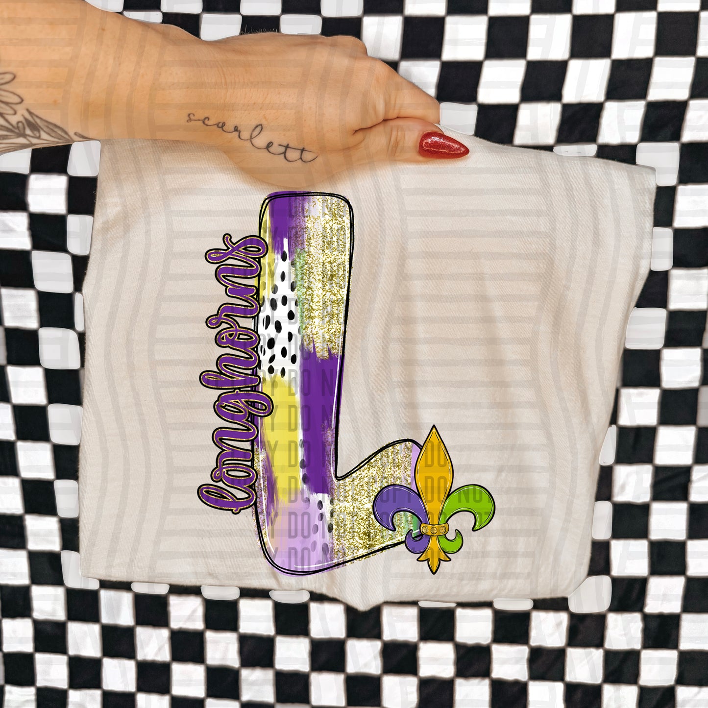 Mardi Mascots Custom + Dropdown  - 300 dpi Digital Download