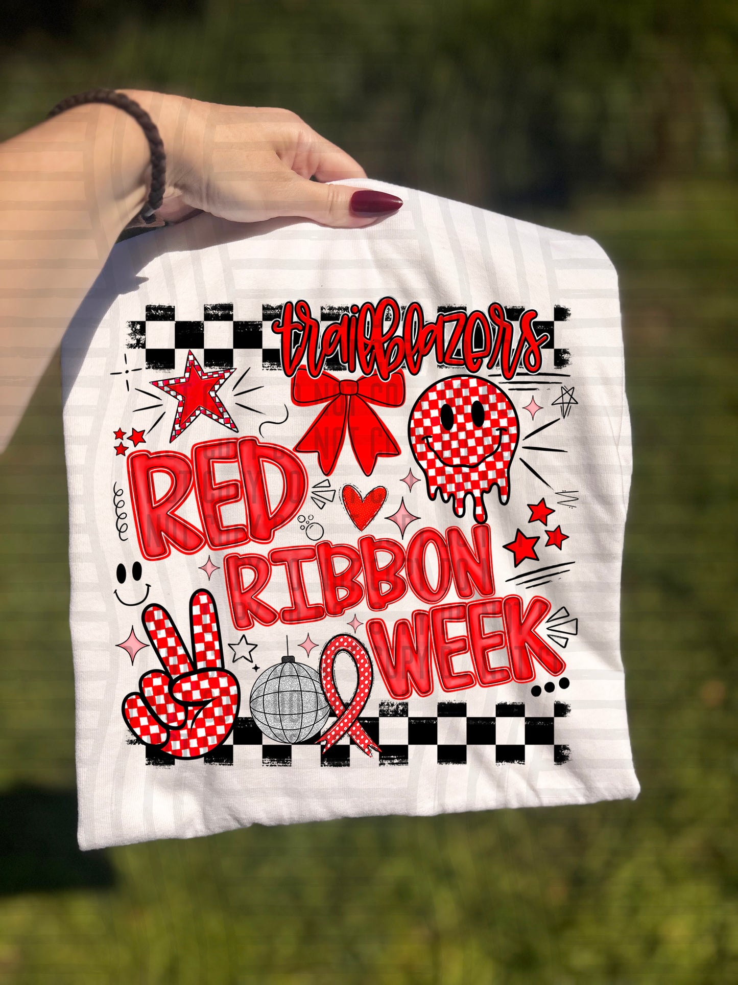RED RIBBON WEEK - 300 dpi Digital Download