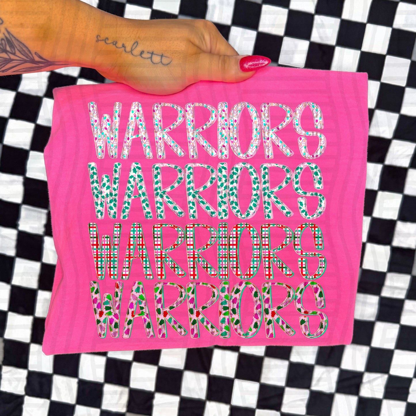 Twinkle Tinsel stacked - Dropdown - 300 DPI Digital download