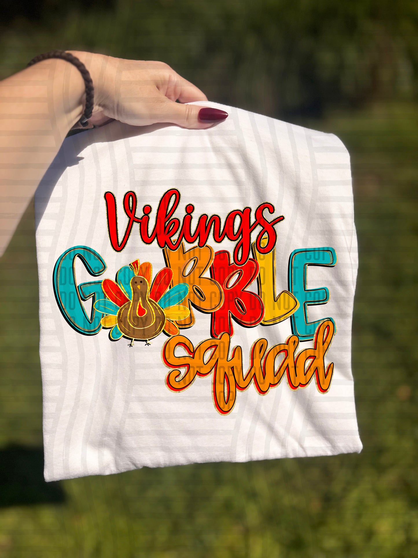 GOBBLE SQUAD MASCOTS - 300 dpi Digital Download