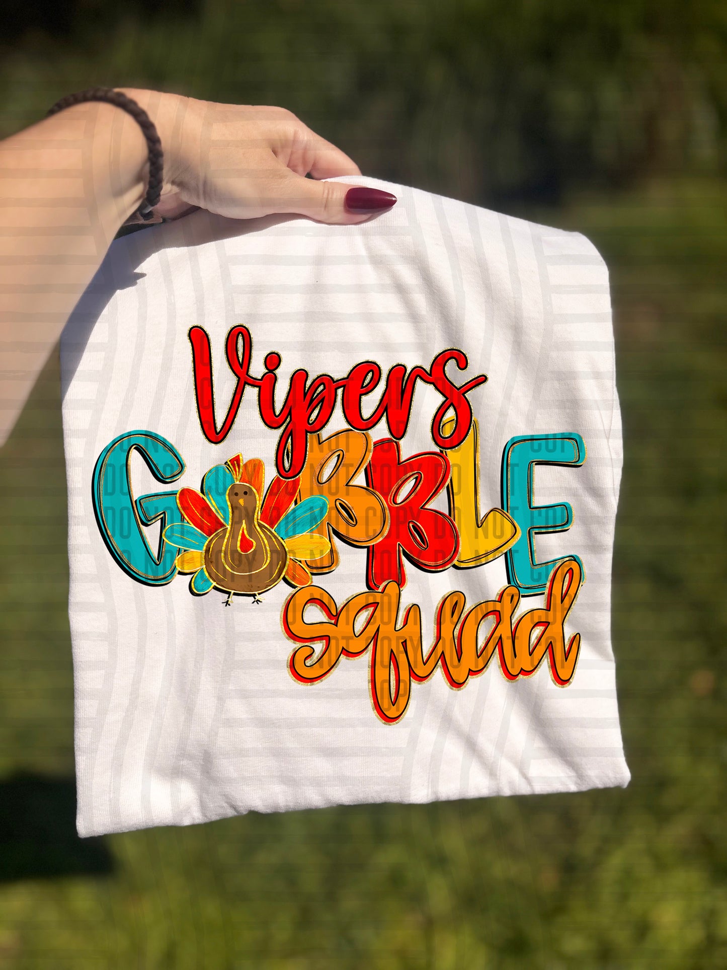 GOBBLE SQUAD MASCOTS - 300 dpi Digital Download