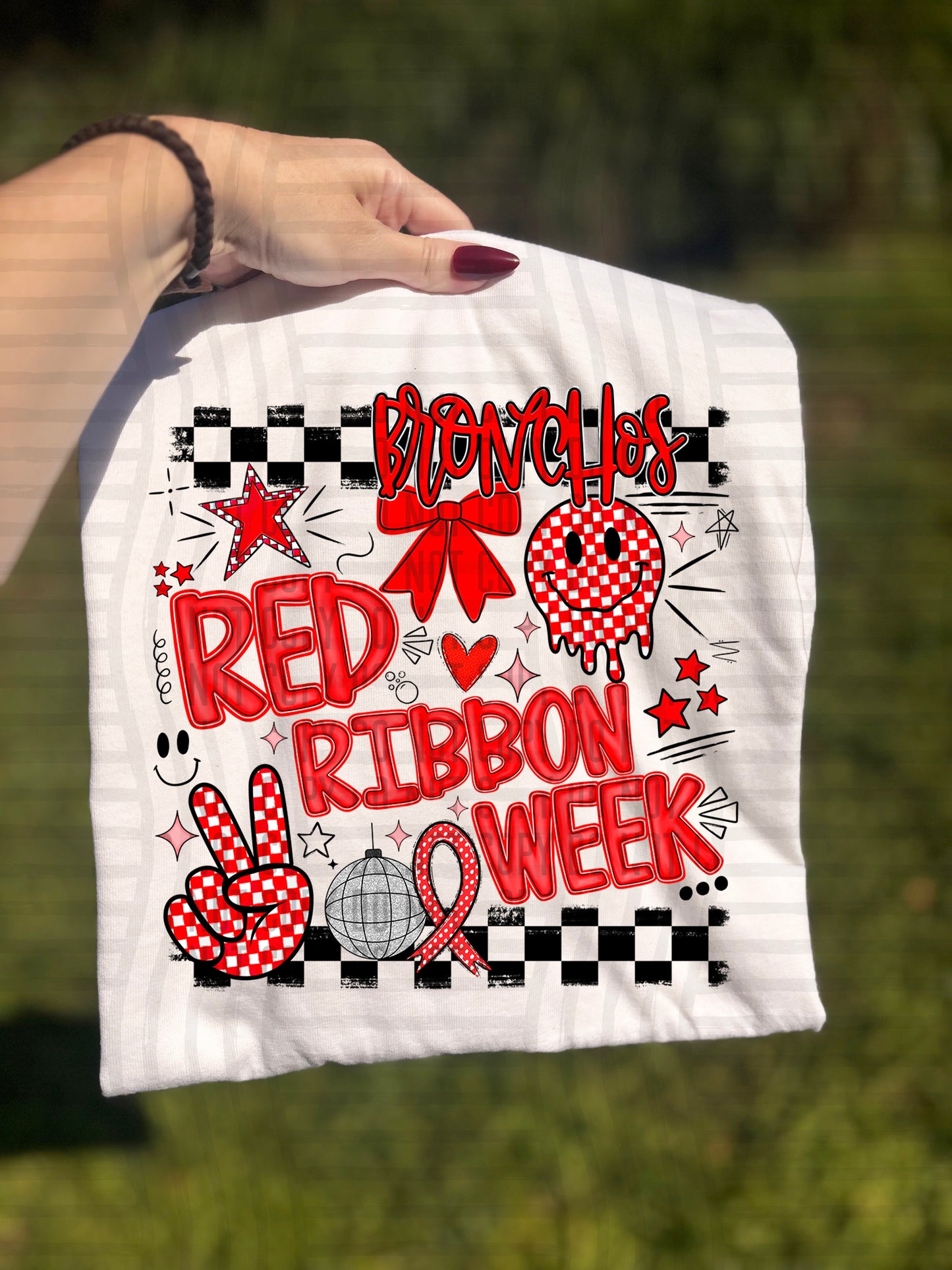 RED RIBBON WEEK - 300 dpi Digital Download