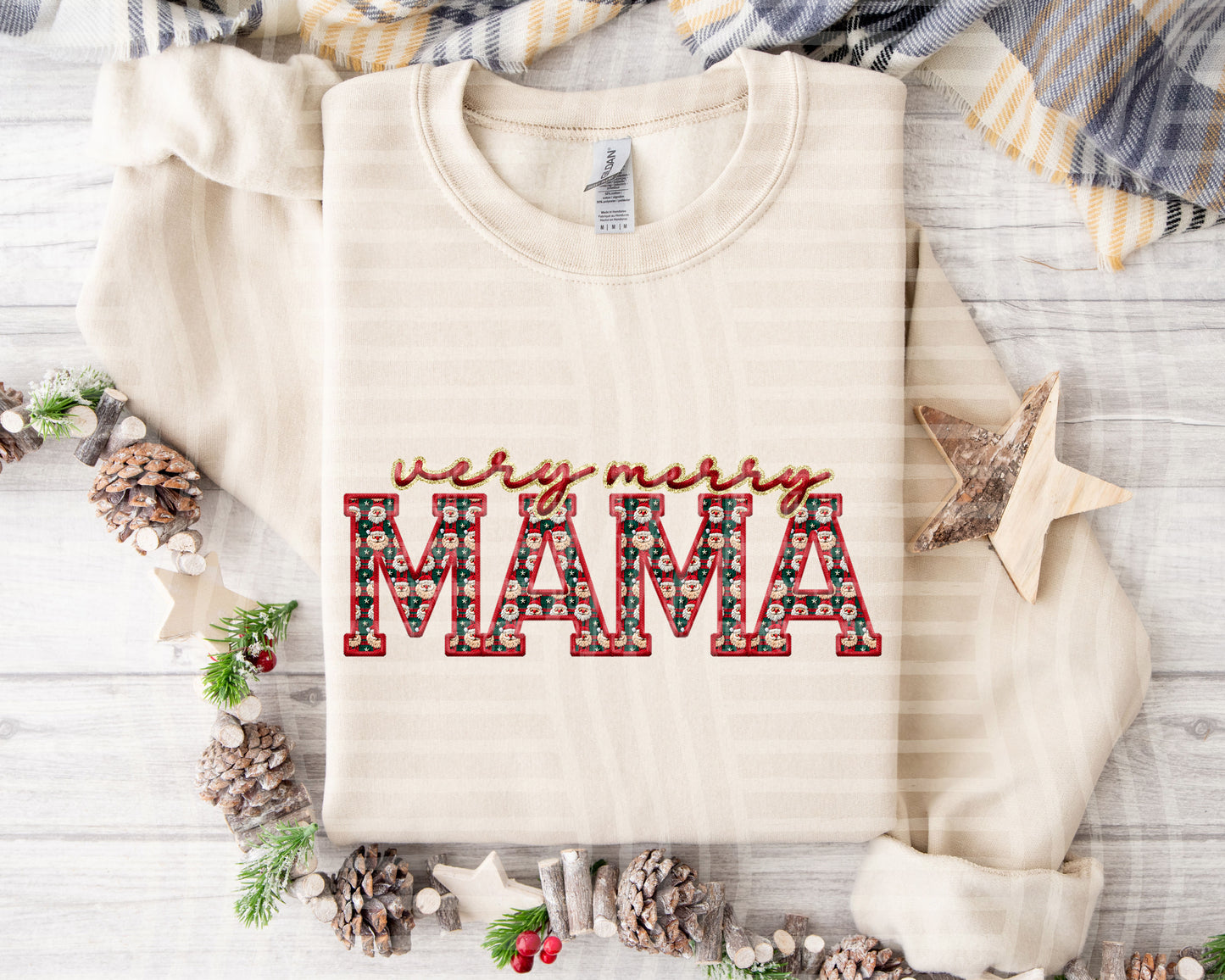 Very Merry (Santa) NAMES - Custom + Dropdown 300 DPI digital download