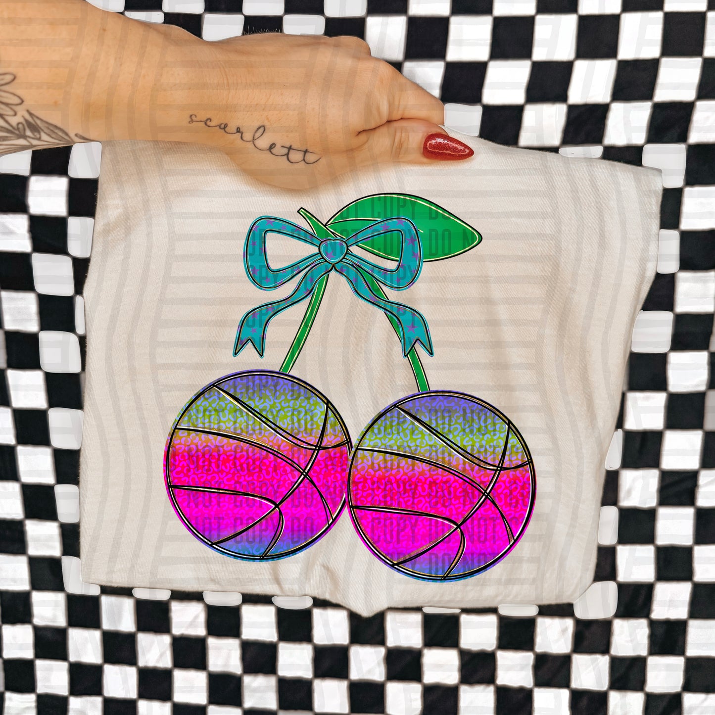 Rainbow Basketball Sayings - Choose DESIGN 300DPI PNG FILE