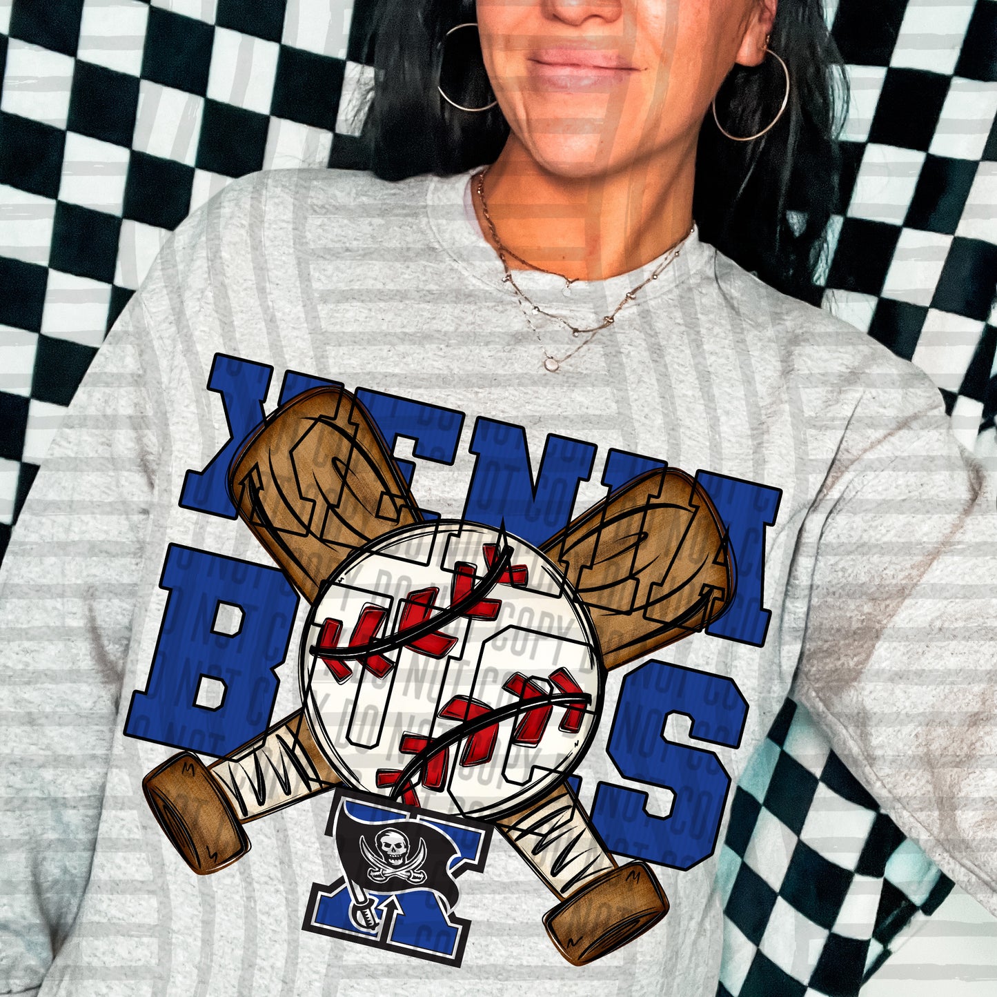 CUSTOM - Varsity Outlined   - Digital download 300DPI PNG FILE