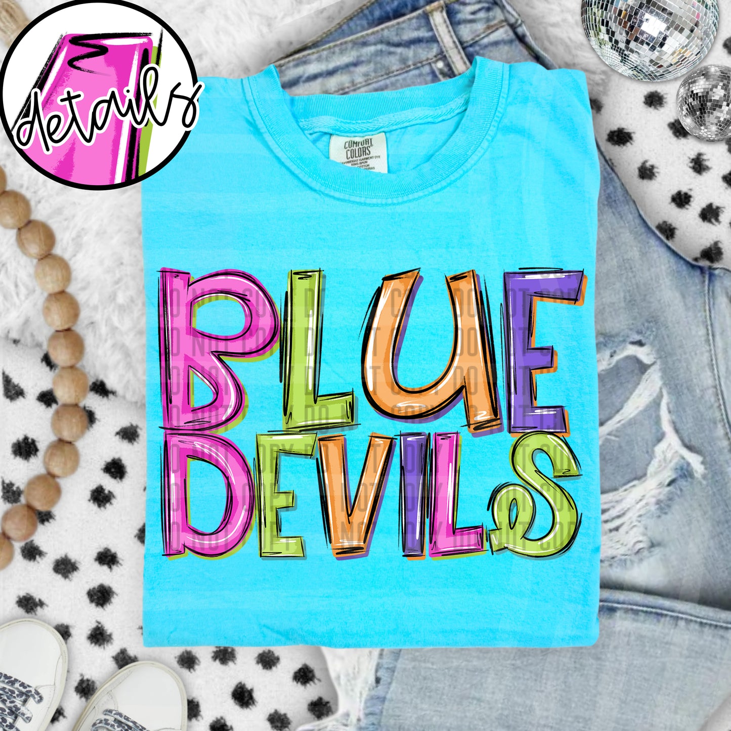 Neon Barbie Stacked - Custom + DROPDOWN - 300 DPI digital download