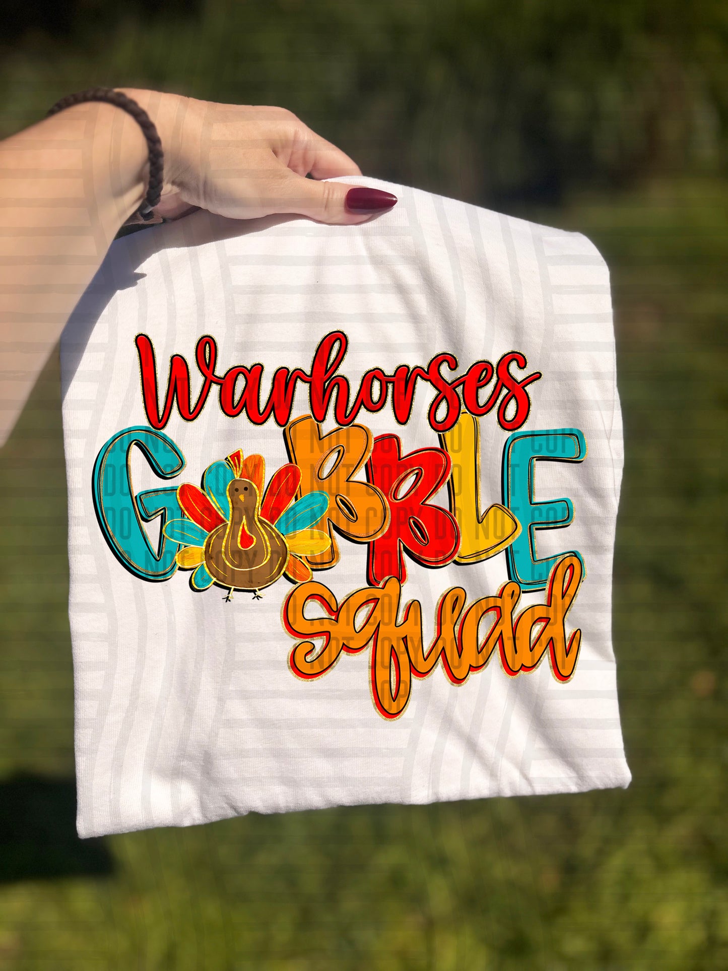 GOBBLE SQUAD MASCOTS - 300 dpi Digital Download