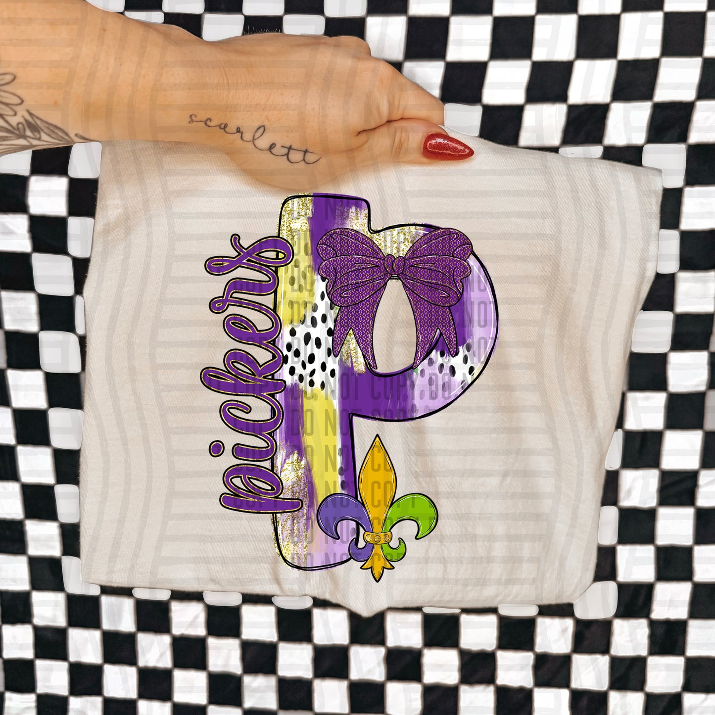 Mardi Mascots Custom + Dropdown  - 300 dpi Digital Download