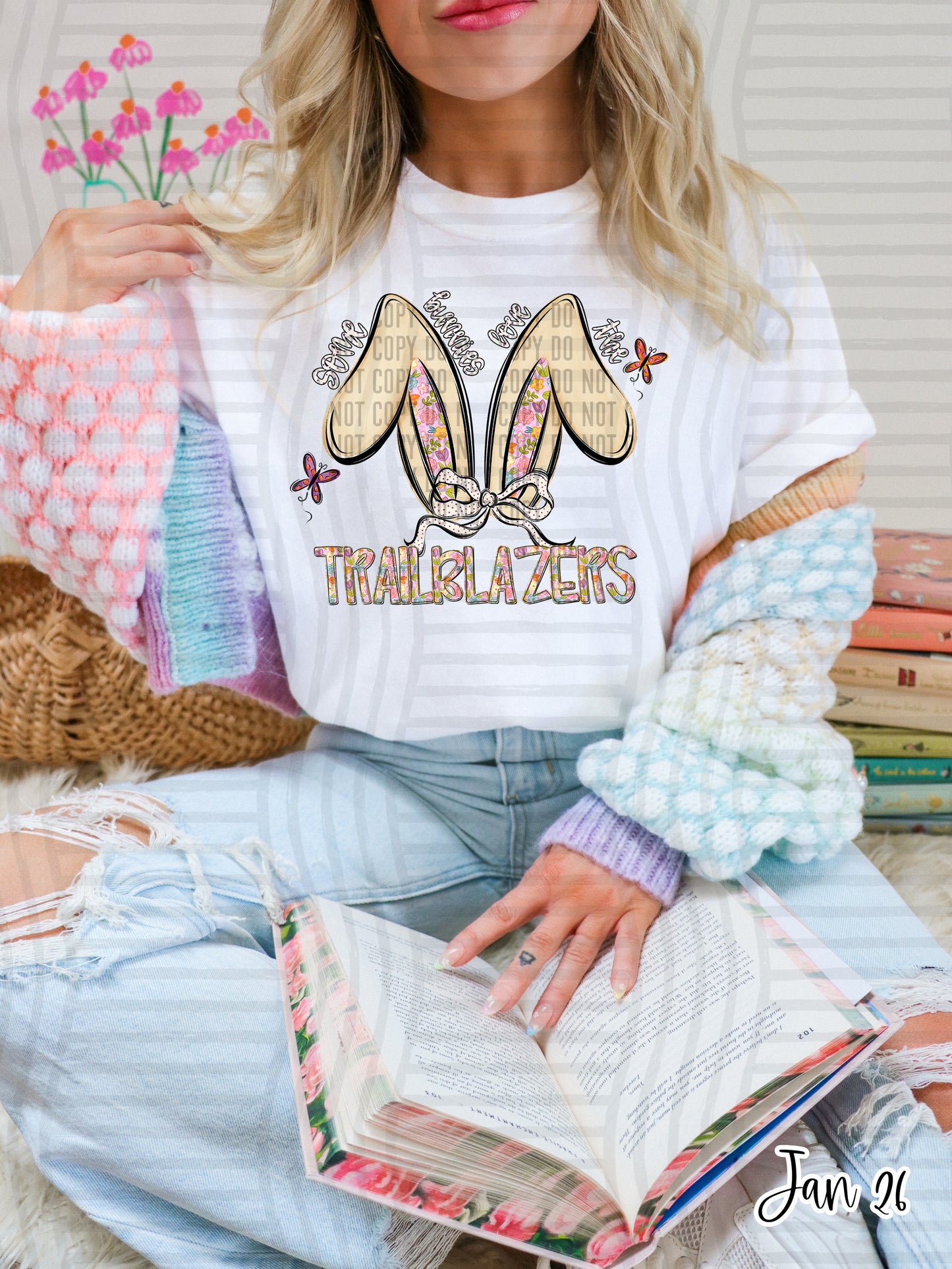 Some bunnies love the  MASCOT- Custom + Dropdown - 300 dpi Digital Download