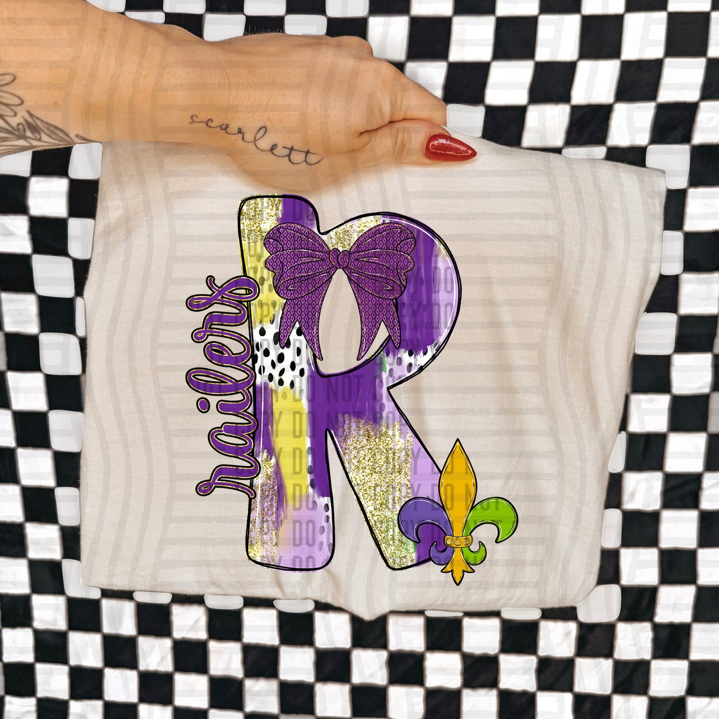 Mardi Mascots Custom + Dropdown  - 300 dpi Digital Download