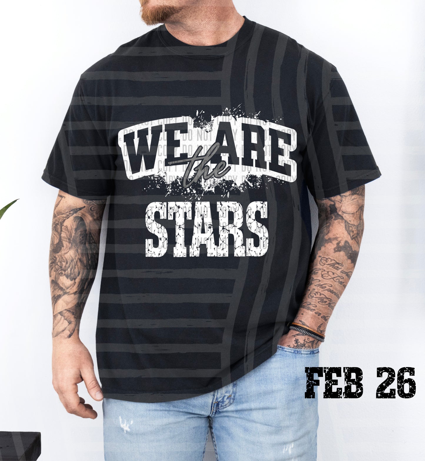 We are the (Ink splatter) - Custom - Dropdown menu - 300 DPI digital design