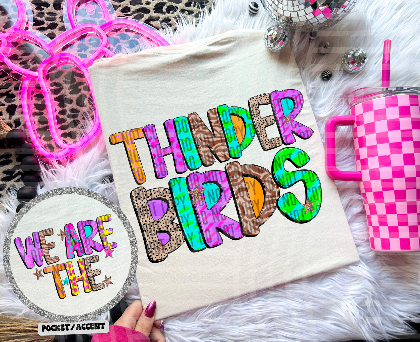 Funky Mix Up - Optional POCKET - Custom + Dropdown  - 300 dpi Digital Download