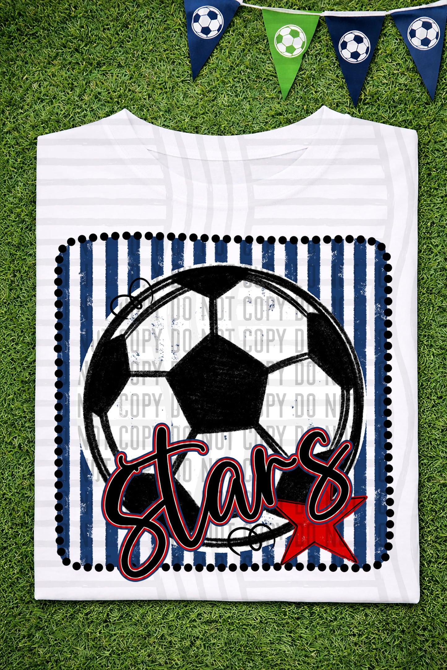 Soccer RWB Framed -  Custom + DROPDOWN - 300 DPI digital download