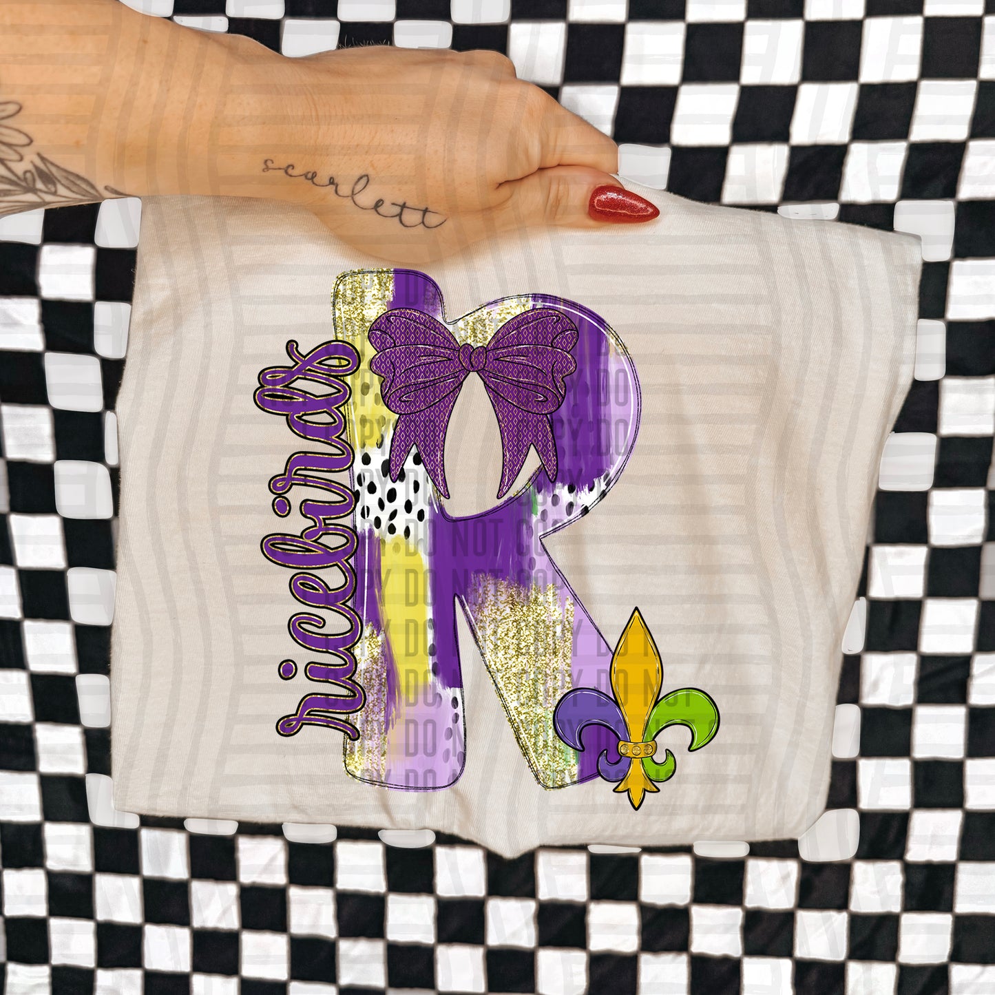 Mardi Mascots Custom + Dropdown  - 300 dpi Digital Download