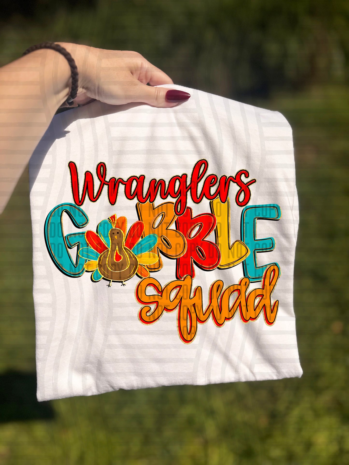 GOBBLE SQUAD MASCOTS - 300 dpi Digital Download