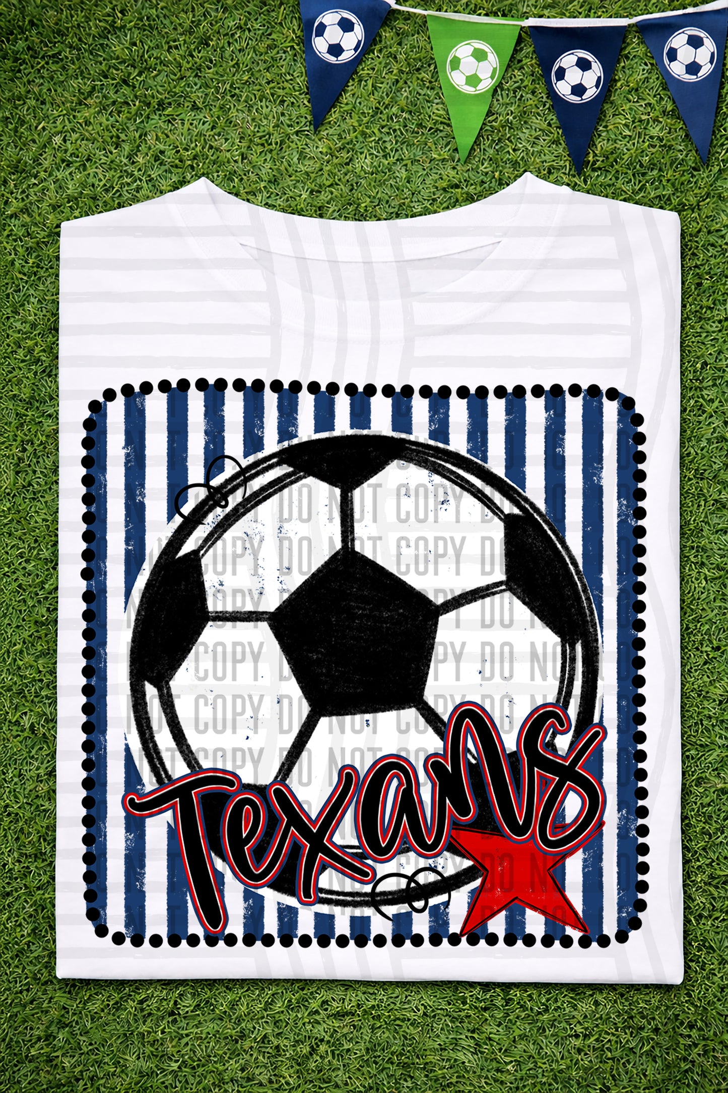 Soccer RWB Framed -  Custom + DROPDOWN - 300 DPI digital download
