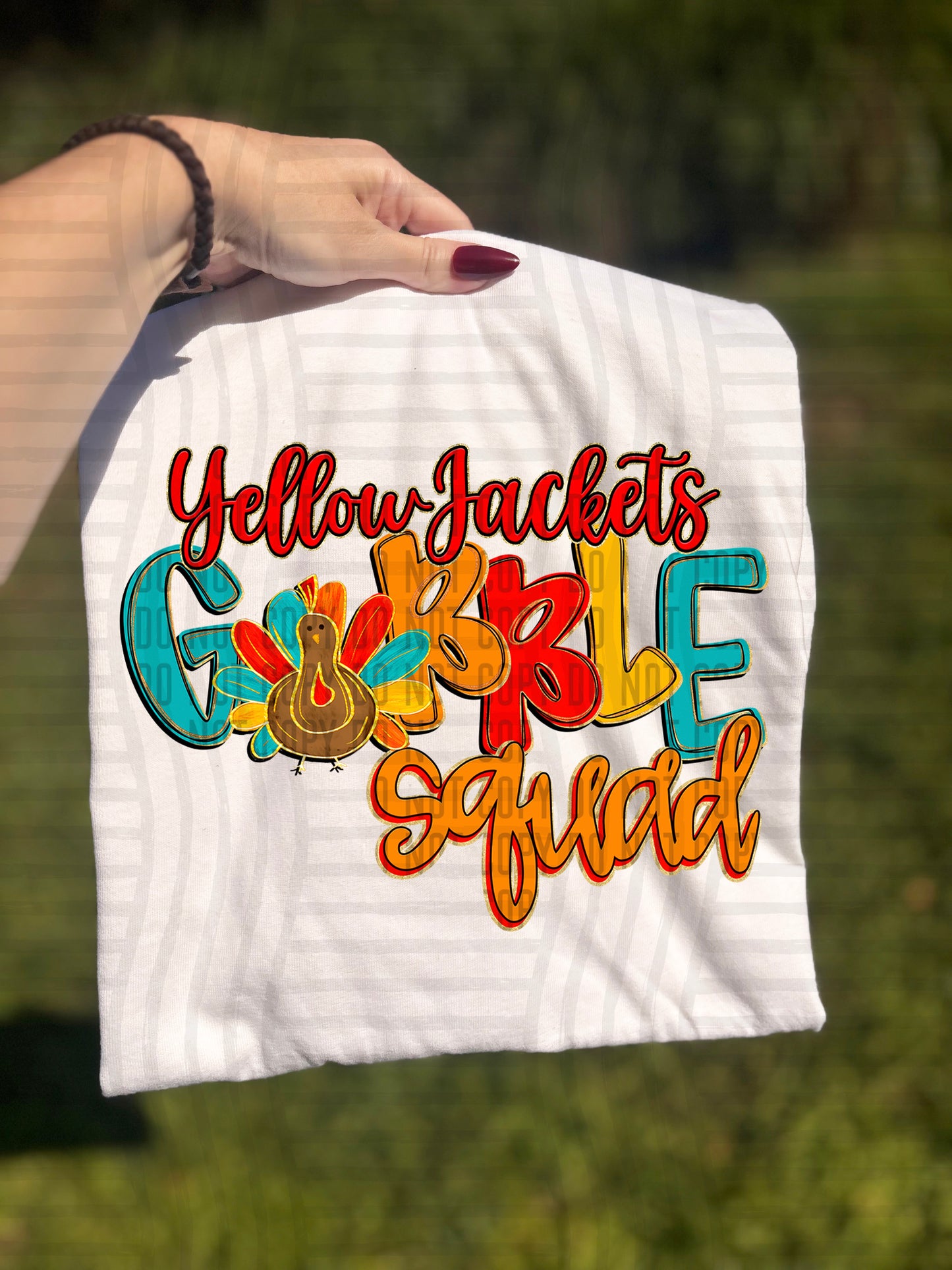 GOBBLE SQUAD MASCOTS - 300 dpi Digital Download