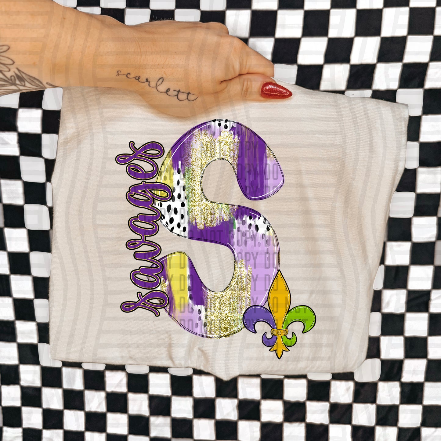 Mardi Mascots Custom + Dropdown  - 300 dpi Digital Download