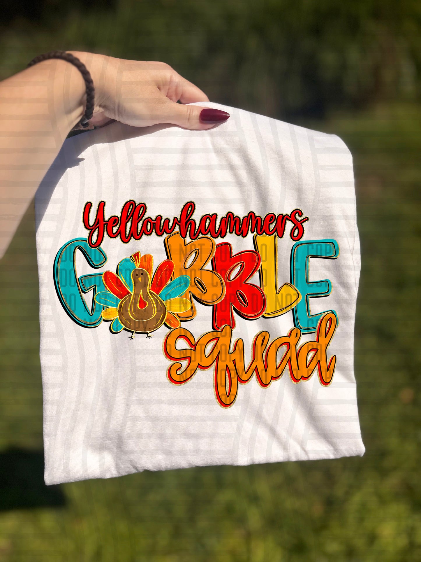 GOBBLE SQUAD MASCOTS - 300 dpi Digital Download