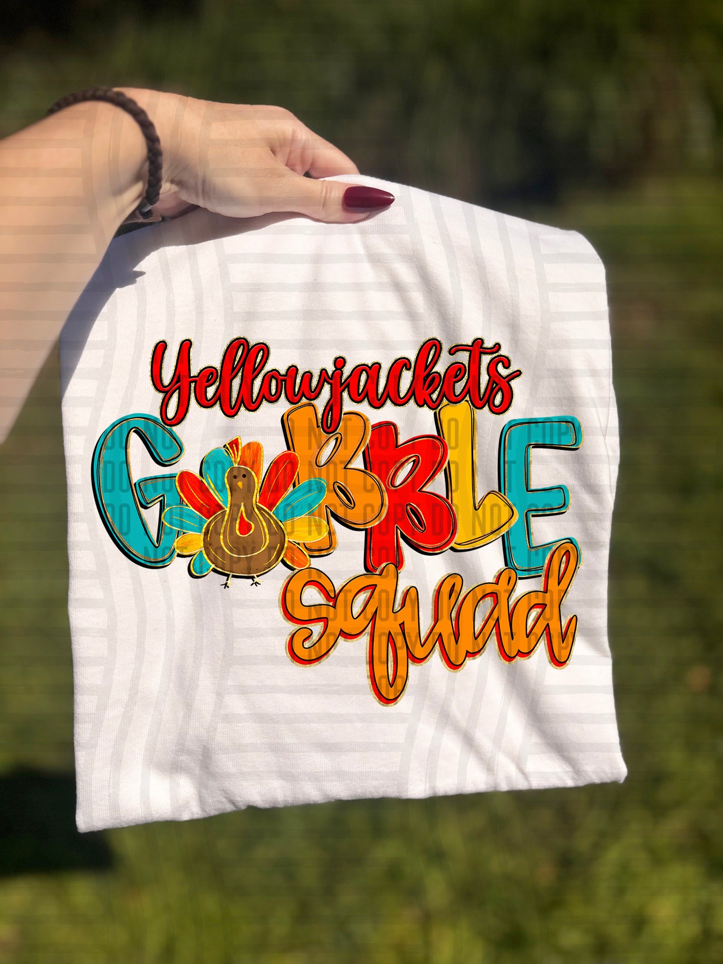 GOBBLE SQUAD MASCOTS - 300 dpi Digital Download