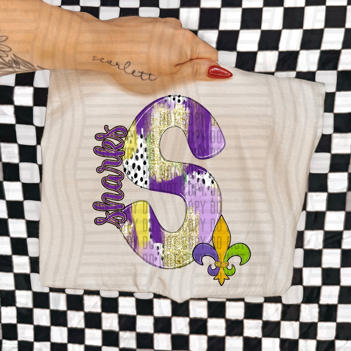 Mardi Mascots Custom + Dropdown  - 300 dpi Digital Download