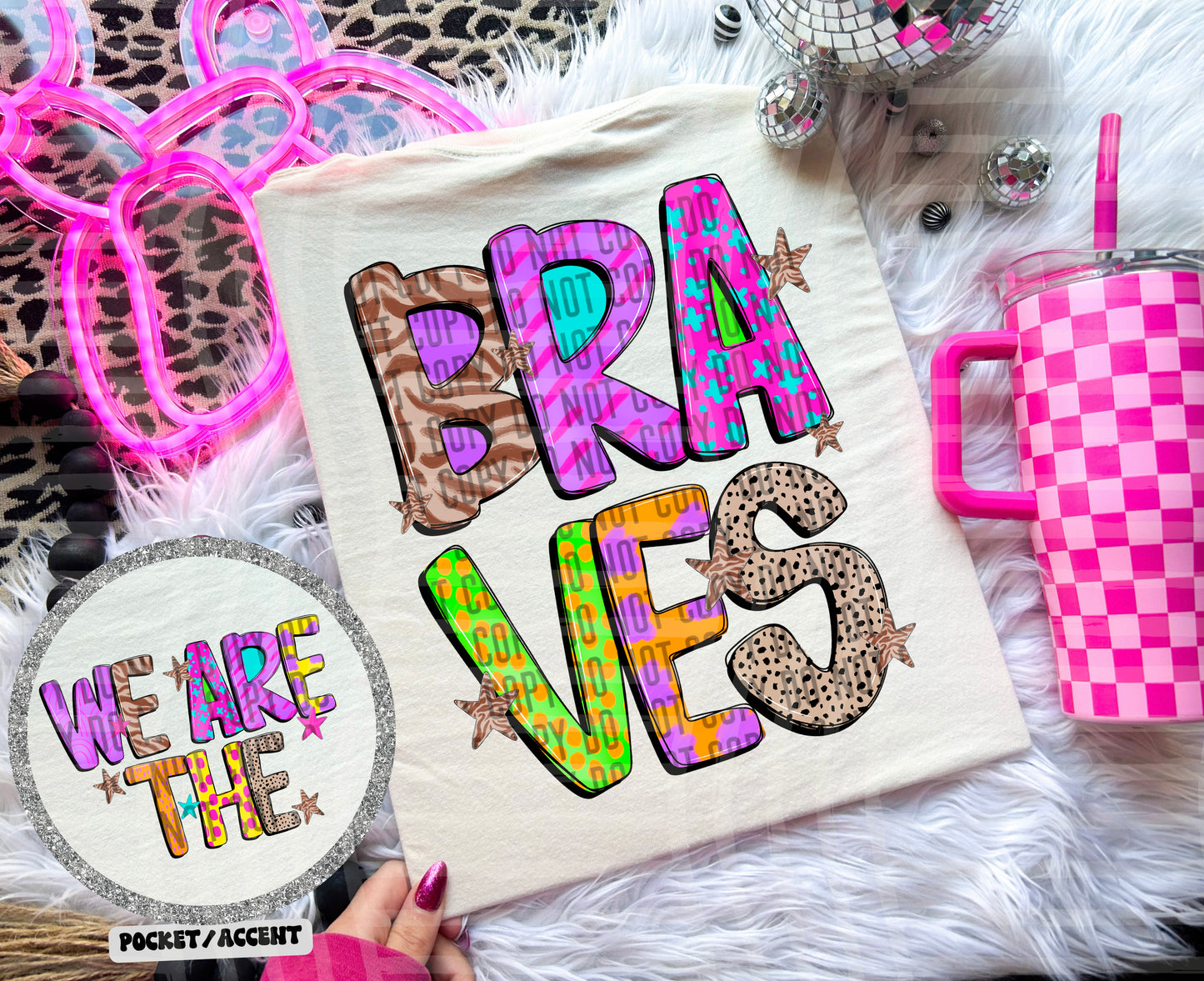 Funky Mix Up - Optional POCKET - Custom + Dropdown  - 300 dpi Digital Download