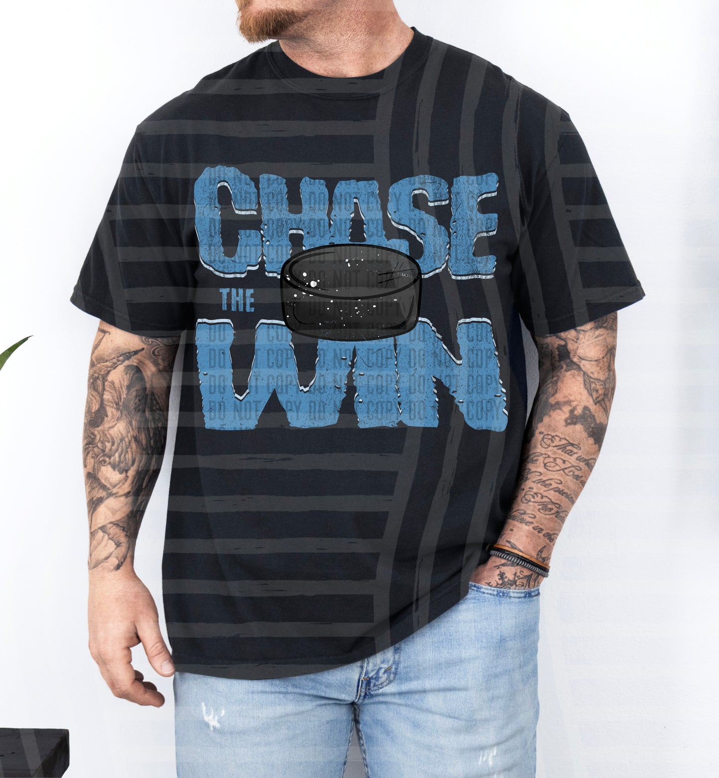Chase the Win HOCKEY - Color Dropdown Digital Download 300DPI PNG FILE