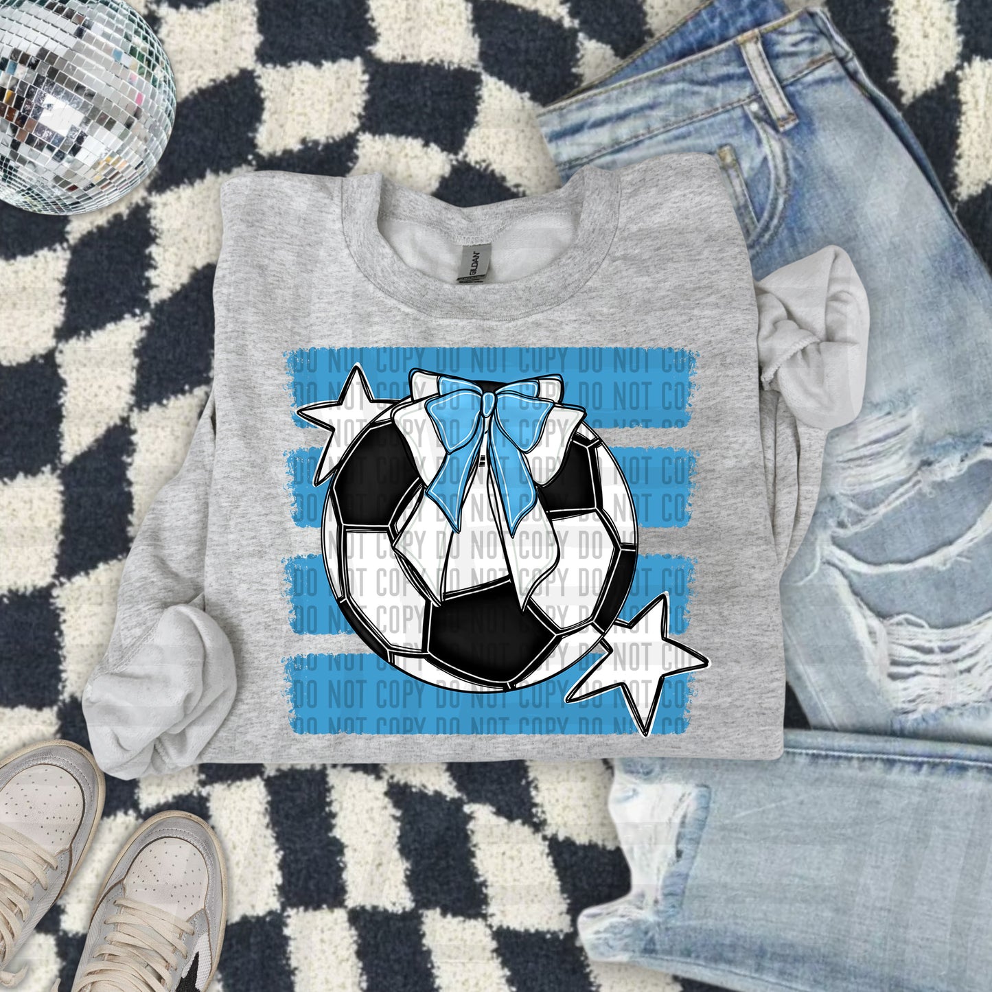SOCCER BOW CC 2608-0011 - Color Dropdown Digital Download 300DPI PNG FILE