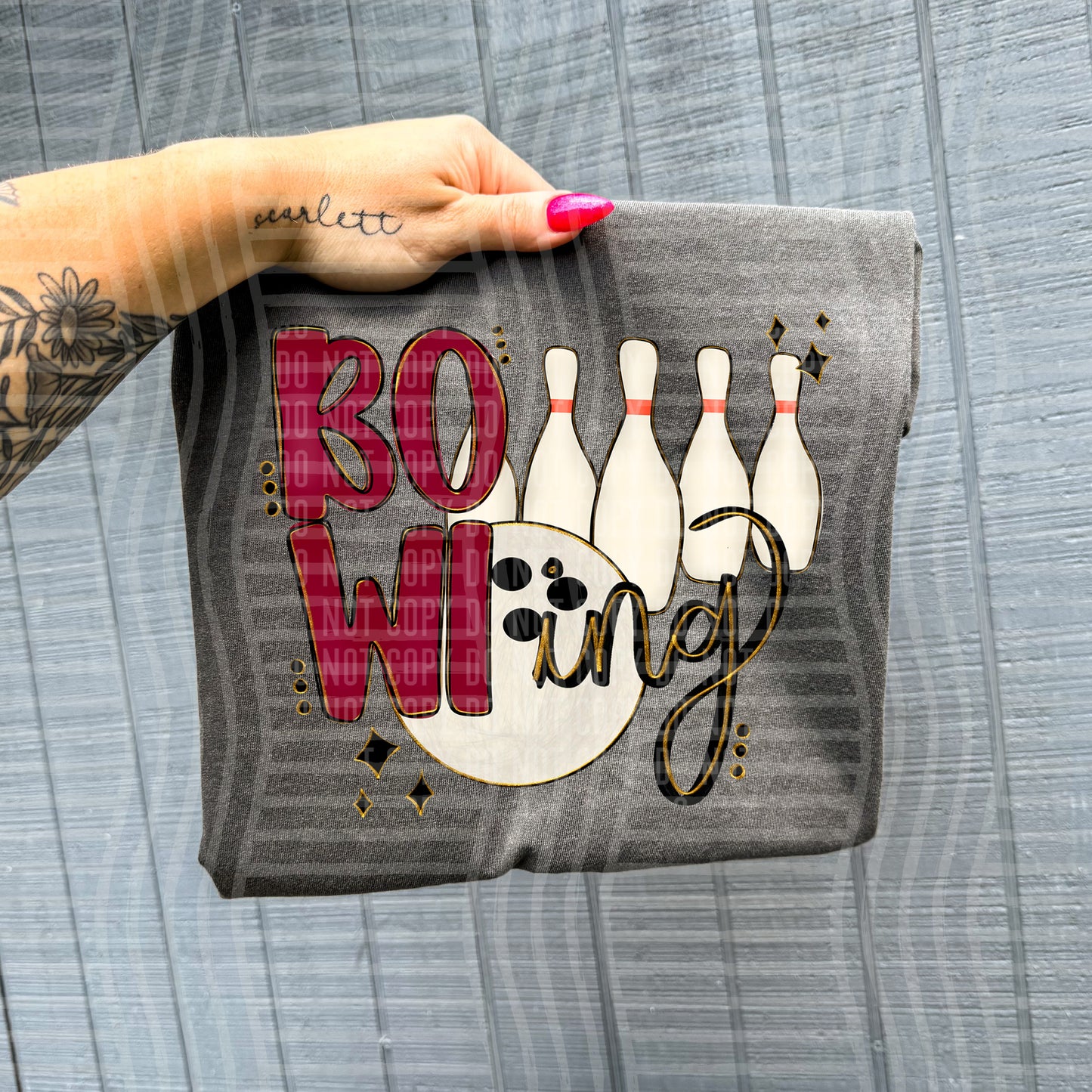 Bowling pins-Color Dropdown Digital Download 300DPI PNG FILE