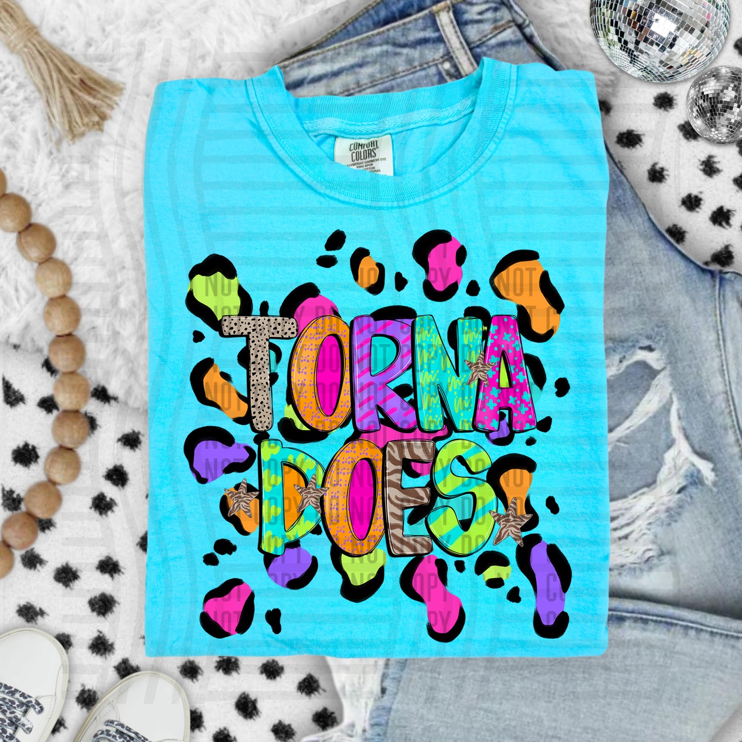 Funky Mix-Up Leopard Spot Mascots - Custom + Dropdown - 300 dpi Digital Download