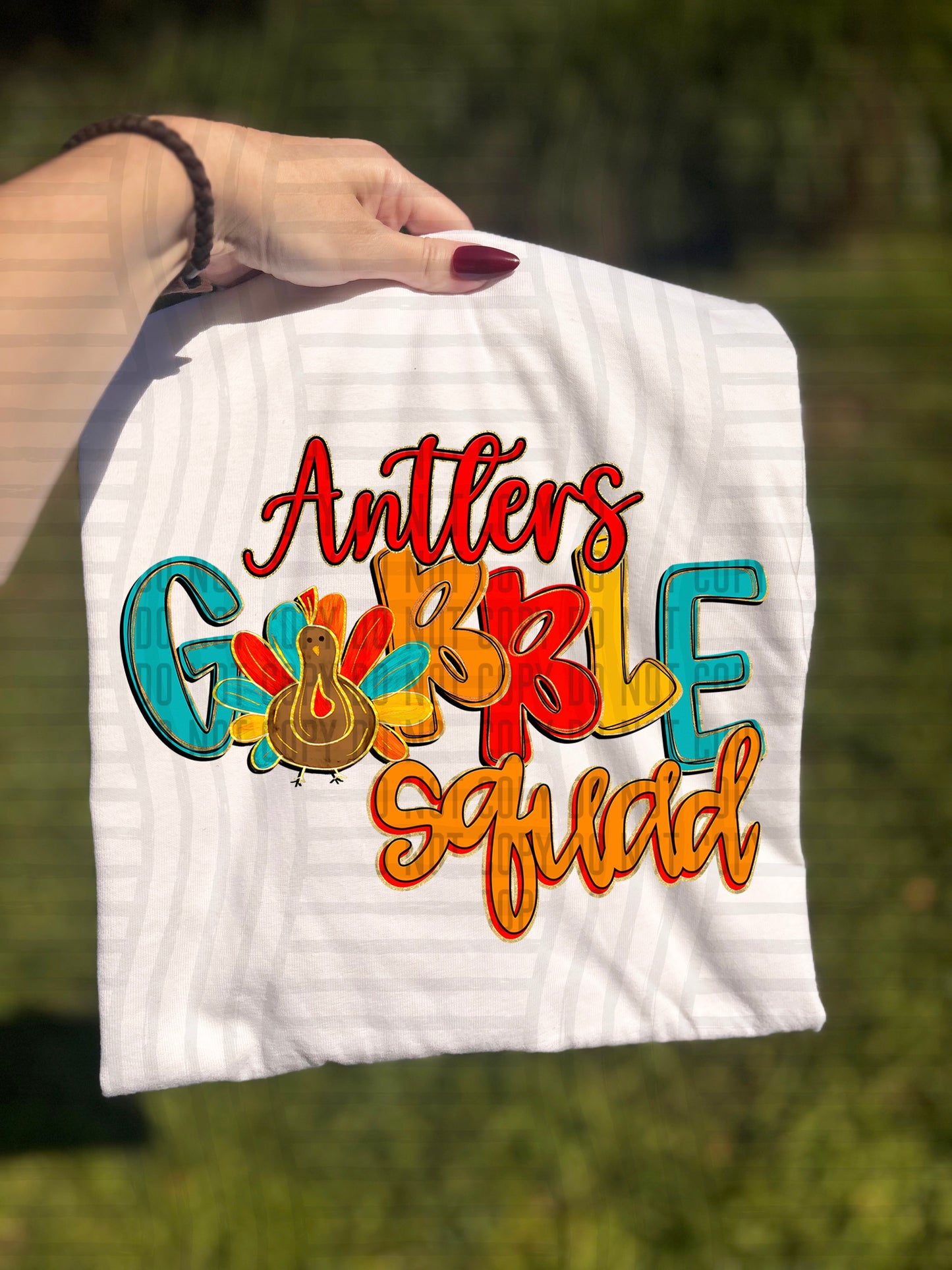 GOBBLE SQUAD MASCOTS - 300 dpi Digital Download