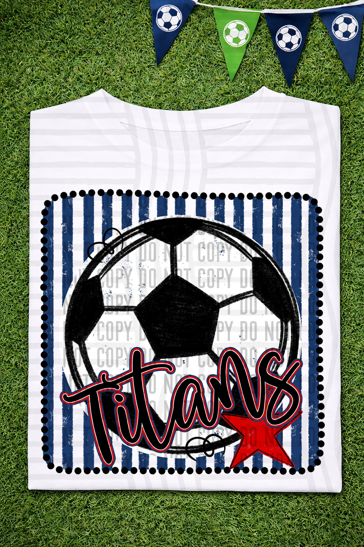 Soccer RWB Framed -  Custom + DROPDOWN - 300 DPI digital download